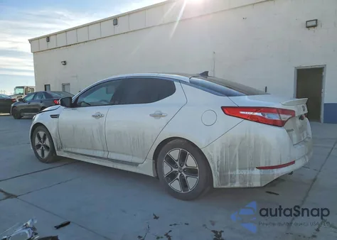 2012 Kia Optima Hybrid z USA, uszkodzony, nr VIN KNAGM4AD3C5009341